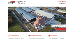Desktop Screenshot of majabox.nl